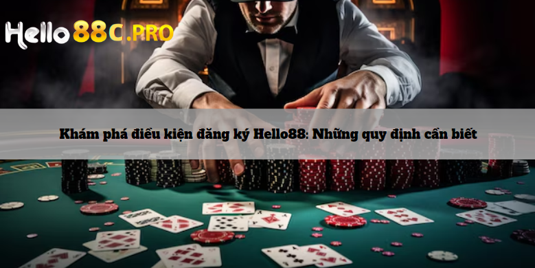 Khám phá điều kiện đăng ký Hello88: Những quy định cần biết